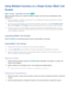 Page 5953
Using Multiple Functions on a Single Screen (Multi-Link 
Screen)
MENU > Picture >  Open Multi-Link Screen Try Now
Multi-Link Screen allows you to search the Web, use apps, and much more simultaneously while 
watching TV.
 
"
Before using Multi-Link Screen, make sure the TV is connected to the Internet. Using Multi-Link Screen 
requires an Internet connection.
 
"(In the U.S.A and Canada) Before using Smart Hub with Multi-Link Screen, go to On TV Settings  (Smart 
Hub >  On TV Settings  > On TV...