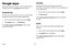 Page 10395
Apps
Google Apps
Enjoy these apps from Google. Certain apps require a 
Google Account. Visit google.com  to learn more.
Android Pay
Pay with your Android phone at over one million store 
locations across the US and within mobile apps.
1. From a Home screen, swipe up to access Apps . 
2. Tap Google  folder >  Android Pay .
Visit support.google.com/androidpay to learn more 
about Android Pay
™.
Chrome
Browse the Internet and bring your open tabs, 
bookmarks and address bar data from your computer to...