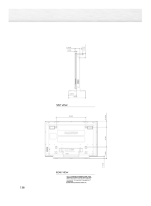 Page 138138
SIDE VIEW
REAR VIEW
BN68-00991B-01Eng(132~143)  2/17/06  2:03 PM  Page 138 