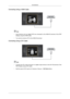 Page 33Connecting Using a HDMI Cable
 Note
• Input  devices  such 
as  digital  DVD  are  connected  to  the  HDMI  IN  terminal  of  the  PDP
Display using the HDMI cable.
• You cannot connect a PC to the HDMI IN terminal.
Connecting Using a DVI Cable  Note
• Connect  the  DVI 

output  terminal  of  a  digital  output  device  to  the  DVI  IN  terminal  of  the
PDP Display using a DVI cable.
• Set the name of DVI input to AV device in Source -> Edit Name Menu. Connections 