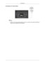 Page 34Connecting to an Audio System
 Note
• Connect 
a set of audio cables between the AUX L, R jacks on the AUDIO SYSTEM and
AUDIO OUT [L-AUDIO-R] on PDP Display. Connections 