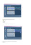 Page 38 
Info Grid shows some basic information necessary to Power Control.
  1)  (Power Status)
 2) Input 
 3) Image Size
 4) On Timer
 5) Off Timer
2. Use the Select All button or Check Box to choose a display to control.
 Power Control allows controlling some of the functions of the selected display. 
1) Power On/Off  