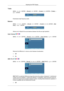 Page 66Treble
MENU →   →  → ENTER 
→ [Sound] → → ENTER 
→ [Custom  ]→ →
ENTER→ [Treble] → ,   → ENTER
Emphasizes high frequency audio.
Balance MENU →   →  → 
ENTER 
→ [Sound] → → ENTER 
→ [Custom  ]→ → →
ENTER→ [Bal-
ance] →  ,   → ENTER
Allows you to Adjusts the sound balance between the left and right speakers.
Auto Volume  MENU 
→   →  → 
ENTER 
→ [Sound] → → → ENTER 
→ [Auto Volume] →   ,   → ENTER
Reduces the difference in volume control between broadcasters.
1.
Off
2. On
SRS TS XT  MENU 
→   →  → 
ENTER...