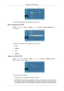 Page 69Turns the PDP Display off automatically at a preset time.
Menu Transparency MENU 
→   →  →  →
 ENTER  → [Setup]  →  →   →
 ENTER  → [Menu Transparency ] →   ,
 → ENTER
Change the transparency of the background of the OSD.
1.
High
2. Medium
3. Low
4. Opaque
Safety Lock PIN  MENU 
→   →  →  →
 
ENTER  → [Setup]  →  →  →   →
 ENTER  → [Safety Lock PIN  ] →
[0∼9] → [0∼9] → [0∼9] → [0∼9] The password can be changed.
•

Change Lock Pin :Changes the product pin number.
• Lock On/Off  : When it is set to  Lock...