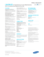 Page 2Samsung Electronics America, Inc.
105 Challenger Road  |  Ridgeﬁ eld Park, NJ 07660-0511
Tel (201) 229-4000  |  1-800-SAMSUNG  |  www.samsung.com
Part Number:
PRELIMINARY
  Anynet™  Plus  (HDMI-CEC): allows 
per ipheral AV dev ices such as a DVD player 
to be control led by a Samsung T V remote 
control.
Energy Star® Compliant reduces energy 
consumpt ion by up to 25% compared w ith 
standard T Vs.
 
V-Chip system1: Al lows block ing of rated 
T V and Mov ie programs determined by a 
parent to contain...
