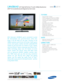 Page 1  All features, specifi cations, and model numbers subject to change. All on screen images are simulated pictures.
LN40B640  40” High Def inition T V with 1080p Resolution   
(39.9” (truncated) actual diagonal screen size)
TV/VIDEO      
  • Touch of Color™ design
  • Full HD-grade pixel resolution (1080p)
  •  InfoLink™ (RSS feeds of customizable 
stock quotes, weather and brief news 
articles)
  • Auto Motion Plus™120Hz
  • Wide Color Enhancer 3
  • Widescreen aspect ratio
  • 80,000:1 dynamic contrast...