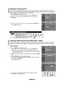 Page 36
English - 4
Setting the truSurround xt
TruSurround XT is a patented SRS technology that solves the problem of playing 5.1 multichannel content over two speakers. TruSurround delivers a compelling, virtual surround sound experience thro\
ugh any two-speaker playback system, including internal television speakers. It is fully compatible with all multichannel format\
s.
1.	Press the mEnu button to display the menu. 
    Press the ▲ or ▼ buttons to select "Sound", then press the  EntEr...