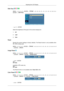 Page 86Side Gray 
MENU 
→   
→  
→  
→  ENTER  →   
→   →
  →
  →
   
→    
→    
→    
→    
→ →
  →
ENTER →  →   ,   → ENTER
Select the brightness of the grey for the screen background.
1. Off
2. Light
3. Dark
Reset Reverts the 
product  settings  to  factory  defaults.  The  Reset  function  is  only  available  when
PC /  DVI is being used.
MENU  →   
→  
→  
→  ENTER  →   
→   →
  →
  →
   
→    
→    
→    
→    
→ →
  →
  → ENTER → 
Image Reset 
MENU 
→   
→  
→  
→  ENTER  →   
→   →
  →
  →
   
→    
→...