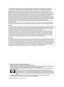 Page 190
 Precauciones al mostrar en la pantalla una imagen fija La imagen fija puede causar daños permanentes en la pantalla del televisor. •  
No deje una imagen fija en la pantalla LCD durante más de dos horas ya que se podría producir una retención de la imagen en la pantalla. Este fenómeno de retención de imágenes también se denomina “quemadura de pantalla”. Para evitar que se produzca esa persistencia de la imagen, reduzca el nivel de luminosidad y de contraste de la pantalla cuando muestre imágenes...