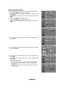 Page 239
Español - 
Opción : ajuste automático del reloj
El reloj puede ajustarse automáticamente cuando se recibe una señal digital.
.  
Pulse el botón mEnU para ver el menú en pantalla. Pulse	los	botón	 ▲	o	▼	 para	 seleccionar	 “Configuración”	 y,	después,	 pulse	el	botón EntEr. Pulse	 los	botón	 ▲	o	▼	 para	 seleccionar	 “Tiempo”	y,	después,	 pulse	el	botón	EntEr.
.  
Pulse el botón EntEr para seleccionar “Reloj”.
.  
Pulse el botón EntEr para seleccionar “Modo Reloj”. Pulse...