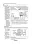 Page 96Español - 0
Conexión de un reproductor de vídeo
Conexión de vídeo
Estas instrucciones presuponen que ya ha conectado el TV a una antena o sistema de TV por cable (siguiendo las 
instrucciones de las páginas 6 a 7). Si aún no ha conectado el TV a una antena o un sistema de cable, sáltese el paso 1.
1.   Desconecte el cable o la antena de la parte 
posterior del TV.
2.
    Conecte el cable o la antena en el terminal ANT 
IN de la parte posterior 
del reproductor de vídeo.
3.
    Conecte el cable RF...