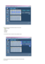 Page 37 
Info Grid shows some basic information necessary to Power Control.
 
1)   (Power Status)
 2) Input 
  3) Image Size
  4) On Timer
  5) Off Timer
2. Use the Select All button or Check Box to choose a display to control.
 Power Control allows controlling some of the functions of the selected display. 
1)
Power On/Off  