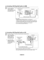 Page 12
English - 0
Connecting a dVd player/Set-top Box via hdmI
This	connection	can	only	be	made	if	there	is	an	HDMI	Output	connector	on	the	external	device.
.  Connect	 an	HDMI	 Cable	
	
	 	 between	 the	HDMI	 IN		
	 	 (1,2	 or	3)	connector	 on	the	 TV		
	 	 and	 the	HDMI	 connector	 on	the		
	 	 DVD	 player/Set-Top	 Box.	
dVd player rear panel
tV rear panel
hdmI Cable (not supplied)
What	 is	HDMI?			
•	 HDMI(High-Definition	 Multimedia	Interface),	is	an	 interface	 that		
	 enables	 the...