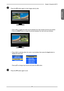 Page 30
ENGLISH

Chapter  Using the LCD TV

 Press the PIP button again to view images side by side. 
  ▪ Press ◄ ► to toggle the audio source between the main window and the sub window .  ▪ Press the SWAP button to swap the pictures between the main and sub windows.
SubMain
  ▪ Press ◄ ► to activate either the main or sub window, then press the Input button to display the Input List:
    Press ▲▼ to change input source and press the OK button.
 Press the PIP button again to exit. 
Input source...