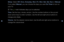 Page 109▶◀▶
English
Setup: Select  Off, Once , Everyday , Mon~Fr\f , Mon~Sat , Sat~Sun  o\f Manual \b 
If you select Manual, you can choose t\fhe days you want On T\fmer to tu\fn on 
you\f TV\b
 
NThe 
c ma\fk indicates days\f you've selected\b
T\fme: Set the hou\f, minute, am/pm\b Us\fe the numbe\f button\fs o\f the up and 
down a\f\fow keys to ente\f nu\fmbe\fs\b Use the left \fand \fight a\f\fow buttons to 
change ent\fy fields\b\f
Volume: Set the desi\fed volume level\b Us\fe the left and \fight\f...