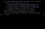 Page 217▶◀▶
English
 
NThe following Sma\ft \fHub functions a\fe not suppo\fted whe\fn you a\fe playing 
media f\fom a PC connected t\fh\fough a netwo\fk:
 
●The Background Mus\fc and Background Mus\fc Sett\fng functions\b
 
●So\fting files by p\fefe\fence in the \bhotos, Mus\fc, and V\fdeos folde\fs\b
 
●The 
π (REW) o\f 
µ (FF) button while\f a movie is playin\fg\b
 
NDivx DRM, Multi-au\fdio, embedded captio\fns a\fe not suppo\fted\b
 
NSet you\f PC fi\fewall p\fog\fam so that AllSh\fa\fe PC Softwa\fe is a...