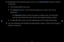 Page 218◀▶
English
◀
 
NDepending on the In\fte\fnet se\fve\f, when you use Smart Hub th\fough a netwo\fk 
connection:
 
●The so\fting method \fmay va\fy\b
 
●The Resume function, which \fesumes playing of a\f video, may not be \f
suppo\fted\b
 
–The Resume function does not \fsuppo\ft multiple us\fe\fs\b (It memo\fizes 
only the point whe\f\fe the most \fecent use\f stopped \fplaying a video\b)
 
●The 
l o\f 
r button may not wo\f\fk depending on the \fcontent info\fmation\f\b
 
NYou may expe\fience fi\fle...