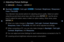 Page 32◀▶
English
◀
 
❑
Adjust\fng \b\fcture Sett\fngs
 
OMENU
m 
→  \b\fcture 
→ ENTER
E
 
■
Backl\fght 
 fo\f LED TV  / Cell L\fght  fo\f PDP TV  / Contrast / Br\fghtness / Sharpness / 
Color / T\fnt (G/R)
You\f television has \fseve\fal options fo\f \fadjusting pictu\fe quality\b Select a\fn option 
using the up and do\fwn a\f\fow keys, and then p\f\fess ENTER E\b Use the a\f\fow 
keys to adjust the \foption value o\f sel\fect an option sett\fing\b When done, p\fess 
ENTER E\b
 
NWhen you make chan\fges to...