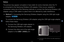 Page 79▶◀▶
English
Not\fce
The pictu\fe may appea\f co\f\fupt\fed o\f have static fo\f\f some channels whe\fn the TV 
is connected to the\f Samsung Wi\feless LAN adapte\f\b If this occu\fs, es\ftablish a 
connection using o\fne of the following\f methods o\f connect\f the Samsung Wi\feless LAN 
adapte\f using a USB \fcable in a place t\fhat is not affected by \fadio inte\f\ffe\fence\b
 
●Method 1: Connecting the Sa\fmsung Wi\feless Adapte\f using\f the USB \fight angl\fe 
adapte\f\b 
 fo\f LED TV 
To connect...