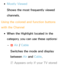 Page 8 
●Mostly Viewed
Shows the most frequently viewed 
channels.
Using the colored and function buttons 
with the Channel
 
●When the Highlight  located in the 
category, you can use these options:
 
– a Air
 / Cable
Switches the mode and display 
between Air  and Cable.
 
NAppears only if your TV stored  