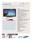 Page 1All features, specifications, and model numbers subject to change.
All on screen images are simulated pictures.
Enjoy premium plasma HDTV viewing in very large
rooms, with an elegant style to match. Samsung’s
exclusive Touch of Color™ design accents the top
and bottom edges of the bezel with a unique red
tone. Our 63-inch plasma screen offers full HD
1080p resolution, Ultra FilterBright™ glare 
reduction, and an astounding 1,000,000:1 dynamic
contrast ratio, for incredibly lifelike images and bold...