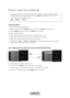 Page 48English - 48
 
 
 
How to view the e-Manual
 
 Access the e-Manual
 To use the e-Manual, follow these steps:  1.  When you need help, select Support using your remote. The Support screen appears.
 2.  Select e-Manual using your remote. The e-Manual screen appears.
 3.  Select a desired category.
 4.  Select a desired topic. The e-Manual displays the page you want to see.
 
✎ Blue words in e-Manual signify menu options or selections on TV screen.
 
✎ Green icons in the e-Manual signify a button on your...