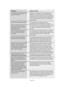 Page 362Español-108
Posible solución
Compruebe si el modo actual de DTV y STB está configurado como
analógico por error. En el caso de AV-HDD, compruebe si el contenido
reproducido ha llegado al final. (Seleccione de nuevo el elemento de la lista
de contenidos.) En el caso de D-VHS, compruebe que se utiliza una cinta
D-VHS. Si la videocámara admite el formato DV, no  aparecerá imagen
alguna en la pantalla. 
Este mensaje aparece si se ha iniciado la función D-Net.
Vuelva a intentar el uso de la función D-Net tras...