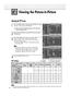 Page 5454
Viewing the Picture-in-Picture
Selecting the PIP Screen
1
Press the MENU button. Press the ▲or ▼button to select
“Picture”, then press the ENTER button. 
2
Press the ▲or ▼button to select “PIP”, then press the
ENTER button. 
3
Press the ENTER button, then press the ▲or ▼
button to select “On”. The PIP image will appear in 
the corner of the screen.
•Pressing the ▲or ▼button will alternate between 
“On” and “Off”.
Note
•If the PIP On/Off will not function, check if the 
V-Chip Lock (refer to page 116)...