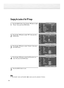 Page 58Changing the Location of the PIP Image
1 
Press the MENU button. Press the ▲or ▼button to select
“Picture”, then press the ENTER button. 
2
Press the ▲or ▼button to select “PIP”, then press the
ENTER button.
3 
Press the ▲or ▼button to select “Position”, then press
the ENTER button.  
4 
Press the ▲or ▼button to select the PIP position you
want, then press the ENTER button.
5 
Press the MENU button to exit. 
Note
•The Double1 (     ) and Double2 (     ) mode cannot be selected in Position.
58
Mode :...