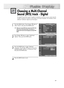 Page 6969
Choosing a Multi-Channel 
Sound (MTS) track - Digital 
The digital-TV transmission system is capable of simultaneous transmission of many audio tracks (for
example, simultaneous translations of the program into foreign languages). The availability of these
additional “multitracks” depends upon the program.
1
Press the MENU button. Press the ▲or ▼button to
select “Sound”, then press the ENTER button.
2
Press the ▲or ▼button to select “Multi-Track
Options”, then press the ENTER button.
3
Press the ENTER...