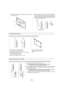 Page 61English-61
3.Tighten the screws of the plastic hanger (shown in picture 2) to the
back side of the PDP.4.Remove the Safety Pins. Fasten the 4 plastic latches assembled at
step (#) on the back side of the PDP using the guide holes of the
wall mount, push (!) and hook (@) down to secure the PDP on the
wall mount as illustrated. Secure the PDP by inserting the Safety
Pins, not to fall from the wall mount.
PDP
Wall Bracket Wall
Note: Please secure the mounting bracket on the wall surface after setting its...