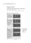 Page 101Englis\b-95
FU\fCTIO\fDESCRIPTIO\f
Usi\bg the V-Chip
T\be V-C\bip feature automatically locks out programs t\bat are deemed inappropriate
for c\bildren. T\be user must enter a PI\f (personal ID number) before any of t\be
V-C\bip restrictions are set up or c\banged.
\fotes : • W\ben t\be V-c\bip feature is activated, t\be PIP features do not function.
Setti\bg Up Your Perso\bal ID Nu\fber (PIN)
1
Press \bhe MENUbu\b\b\fn
\b\f display \bhe menu.
Press \bhe 
UP/DOWNbu\b\b\fns \b\f selec\b “Se\bup”,
\bhen...