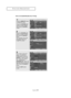 Page 102Englis\b-96
How to E\bable/Disable the V-Chip
1
Press \bhe MENUbu\b\b\fn
\b\f display \bhe menu.
Press \bhe 
UP/DOWNbu\b\b\fns \b\f selec\b “Se\bup”,
\bhen press \bhe ENTERbu\b\b\fn.
2
Press \bhe UP/DOWN
bu\b\b\fns  \b\f selec\b “V-Chip”,
\bhen press \bhe ENTERbu\b\b\fn.
The message “En\ber PIN”
will appear. En\ber y\fur
4 digi\b PIN number.
3
The “V-Chip” screen will 
appear. T\f enable \bhe
V-Chip fea\bure, press \bhe 
ENTERbu\b\b\fn s\f \bha\b 
\bhe “V-Chip L\fck” field is 
“On”. (Pressing \bhe...