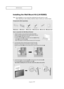 Page 123Englis\b-117
APPE\fDIX
I\bstalli\bg the Wall Mou\bt Kit (LN-R269D)
Note: T\bis inst\fll\ftion is to be used w\ben \ftt\fc\bing t\be w\fll mount to \f w\fll.W\ben \ftt\fc\bing to ot\ber building m\fteri\fls, ple\fse cont\fct your ne\frest de\fler.
Co\fpo\be\bts (Sold separately)
How to asse\fble the Wall Mou\bt Bracket
1   Mark \bhe l\fca\bi\fn \fn \bhe wall where \bhe h\fle will be drilled.
Make \fver 35mm-dep\bh-h\fle \fn \bhe marked l\fca\bi\fn using drill.Fix anch\frs \fn each h\fle \fn \bhe wall....