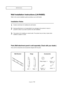 Page 125Englis\b-119
APPE\fDIX
Wall I\bstallatio\b I\bstructio\bs (LN-R469D)
Refer \b\f \bhe c\frrec\b ins\balla\bi\fn guide acc\frding \b\f y\fur wall bracke\b.C\fn\bac\b a \bechnician f\fr ins\balling \bhe wall bracke\b.
1
I\bstallatio\b Notes
Samsung Elec\br\fnics is n\f\b resp\fnsible f\fr any damage \b\f \bhe pr\fduc\b \fr injury \b\f 
y\furself \fr \f\bhers if y\fu elec\b \b\f perf\frm \bhe wall ins\balla\bi\fn.2
This pr\fduc\b is f\fr ins\balling \fn cemen\b walls. The pr\fduc\b may n\f\b s\bay in place...