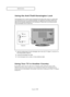 Page 130Englis\b-124
Usi\bg Your TV i\b A\bother Cou\btry
If you plan to take your TV wit\b you to a foreign country, please be aware of t\be
different television systems t\bat are in use around t\be world. A TV designed for one
system may not work properly wit\b anot\ber system due to differences in t\be TV c\bannel
frequencies.
Usi\bg the A\bti-Theft Ke\bsi\bgto\b Lock
The Kensing\b\fn l\fck is a device used \b\f physically fix \bhe sys\bem when using i\b in a public place.
The l\fcking device has \b\f be...