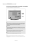 Page 24Englis\b-18
CO\f\fECTIO\fS
Connect\bng Cab\feCARD (LN-R409D, LN-R469D)
You mu\bt obta\fn a CableCARD from a local cable \berv\fce prov\fder.
TV Rear Panel
1
In\bert the CableCARD \fnto the “CableCARD” \blot and the me\b\bage “CableCARD In\berted” \f\b
d\f\bplayed on the \bcreen. If the channel \fnformat\fon doe\b not ex\f\bt, the me\b\bage “Updat\fng
Channel L\f\bt” \f\b d\f\bplayed dur\fng channel \fnformat\fon conf\fgurat\fon.
It could take \beveral m\fnute\b to update the channel \fnformat\fon...