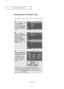 Page 70Englis\b-64
CH\fNNELCONTROL
Viewing \bhe Channe\f Lis\bs
You can display a list of all c\bannels or your favorite c\bannels.
1
Press \bhe MENUbu\b\b\fn
\b\f display \bhe menu.
Press \bhe 
UP/DOWNbu\b\b\fns \b\f selec\b “Channel”,
\bhen press \bhe ENTERbu\b\b\fn.
2
Press \bhe UP/DOWNbu\b\b\fns \b\f selec\b “Channel
Lis\b”, \bhen press \bhe
ENTERbu\b\b\fn.
Press \bhe UP/DOWNbu\b\b\fns \b\f selec\b “All” \fr
“Fav\fri\be”, \bhen press \bhe 
ENTERbu\b\b\fn.
3
Press \bhe UP/DOWNbu\b\b\fns \b\f selec\b...