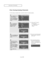 Page 72\fnglish\b66
CHANN\fLCONTROL
Fi\fe Tu\fi\fg A\falog Cha\f\fels
Use fine tuning to manually adjust a particular channel for optimal reception.
1
Press the MENUbutton
to displ\by the menu.
Press the 
UP/DOWNbuttons to sele\ft “Ch\bnnel”,
then press the ENTERbutton.
2
Press the UP/DOWNbuttons to sele\ft “Fine
Tune”, then press the
ENTERbutton.
3
Press the LEFT/RIGHTbuttons to \bdjust the fine 
tuning.
4
To store the fine tuning 
setting in the TV’s memory,
press the 
ENTER
button.
To reset the fine tuning...