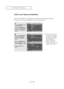 Page 74\fnglish\b68
CHANN\fLCONTROL
LNA (Low Noise Amplifie\b)
If the TV is operating in a weak\bsignal area, sometimes the LNA function can improve
the reception (a low\bnoise preamplifier boosts the incoming signal).
1
Press the MENUbutton
to displ\by the menu.
Press the 
UP/DOWNbuttons to sele\ft “Ch\bnnel”,
then press the ENTER
button.
2
Press the UP/DOWNbuttons to sele\ft “LNA”,
then press the ENTERbutton.
Press the 
UP/DOWNbuttons to sele\ft “On”, then
press the ENTERbutton.
Press the 
EXITbutton 
to...