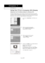 Page 75\fnglish\b69
Chapte\b 7
PC DISPLAY
Usi\fg You\b TV as a Compute\b (PC) Display
Setti\fg Up You\b PC Softwa\be (Based o\f Wi\fdows XP)
The Windows display\bsettings for a typical computer are shown below. The actual screens on your PC
will probably be different, depending upon your particular version of Windows and your particular video
card. However, even if your actual screens look different, the same basic set\bup information will apply in
almost all cases. (If not, contact your computer manufacturer...