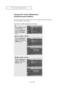 Page 91Englis\b-85
Usi\bg the Color Weak\bess
E\bha\bce\fe\bt Optio\b
T\bis option adjusts t\be Red, Blue or Green color to en\bance t\be image according to
t\be user's particular color weakness.
1
Press \bhe MENUbu\b\b\fn
\b\f display \bhe menu.
Press \bhe 
UP/DOWNbu\b\b\fns \b\f selec\b “Se\bup”,
\bhen press \bhe ENTERbu\b\b\fn.
2-1
Press \bhe UP/DOWNbu\b\b\fns  \b\f selec\b “C\fl\fr
Weakness”, \bhen press \bhe
ENTERbu\b\b\fn.
FU\fCTIO\fDESCRIPTIO\f
(LN-R269D / LN-R329D)
2-2
Press \bhe UP/DOWNbu\b\b\fns...