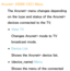 Page 541Anynet+ (HDMI-CEC) Menu
The Anynet+ menu changes depending 
on the type and status of the Anynet+ 
devices connected to the TV.
 
●View TV
Changes Anynet+ mode to TV 
broadcast mode.
 
●Device List
Shows the Anynet+ device list.
 
●(device_name)  Menu
Shows the menu of the connected  