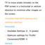 Page 229TV to move pixels minutely on the 
PDP screen in a horizontal or vertical 
direction to minimize after images on 
the screen.
Available Pixel Shift settings and 
optimum settings:
Horizontal
 
– Available Settings: 0 – 4 (pixels)
 
– Optimum settings for TV/AV/
Component/HDMI: 4
Vertical 