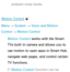 Page 444ambient noise levels.
Motion Control
Menu  → System
 
→  Voice and Motion 
Control  → Motion Control
Motion Control works with the Smart 
TVs built-in camera and allows you to 
use motion to open apps in Smart Hub, 
navigate web pages, and control certain 
TV functions.
 
NMotion Control function can be  