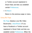 Page 372or Twitter account registered in 
Smart Hub), and lets you establish 
certain Preferences.
 
●R  Return
Return to the previous page or menu.
Using My Page My Page displays your My Video 
Bookmarks,  Likes/Shares (if you 
have a Facebook or Twitter account 
registered in Smart Hub), and lets you 
establish certain Preferences . When the  