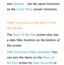 Page 426and Updates - are the same functions 
as the Cover Story screen functions.
Other Functions on the Story of the 
Day  Screen
The Story of the Day  screen also has 
a date filter function on the bottom of 
the screen.
Date Occurred /  Date Uploaded: You 
can sort the items on the Story of 
the Day  screen by  Date Occurred or  