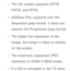 Page 501 
Œ The file system supports FAT16, 
FAT32, and NTFS.
 
Œ AllShare Play
 supports only the 
Sequential jpeg format. It does not 
support the Progressive jpeg format.
 
Œ The higher the resolution of the 
image, the longer it takes to display 
on the screen.
 
Œ The maximum supported JPEG 
resolution is 15360 X 8640 pixels.
 
Œ If a file is corrupted or the TV does  