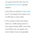 Page 502not support the file type, the Not 
Supported File Format. message 
appears.
 
Œ If the files are sorted by 
Folder view, 
the TV can display the names of up 
to 1000 files in each folder.
 
Œ If the number of files and folders 
saved on a USB storage device is 
over approximately 8000, some files 
and folders may not appear and 
some folders may be unopenable. 