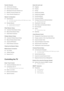 Page 3Favorite Channels
30 Add Favorite Channels
30  Remove Favorite Channels
31  Rearrange the Favorite Channels List
31  Rename a Favorite Channel List
31  Copy a Favorite Channels List
Network Configuration
32 Wired Network
32  For the LED 7450/7500, 8000 and PDP 8000 series models
33  For the S9 models
34 Wireless Network
34  Wireless Network Precautions
34  Network Security Protocols
Wired Network Setup
35 Automatic Wired Network Setup
35  Manual Wired Network Setup
37  Failed Wired Connection
Wireless...